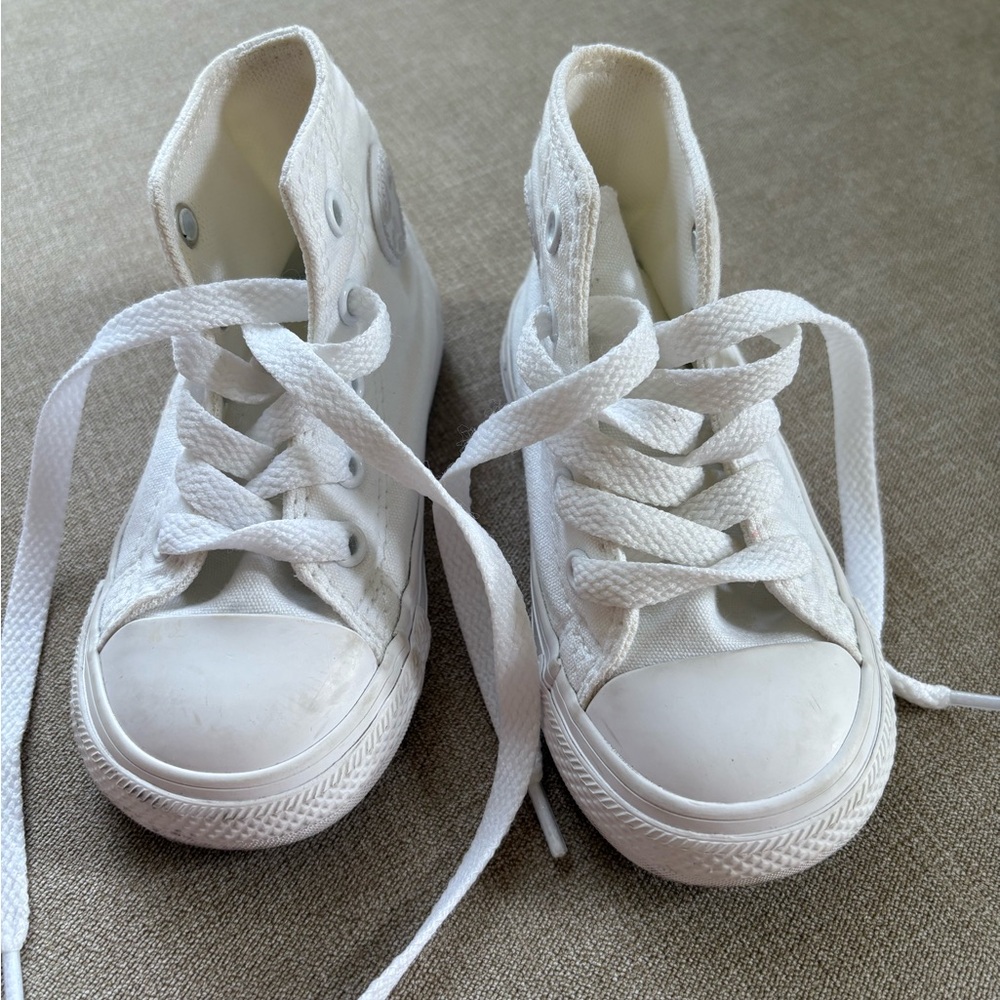 Converse All Star Infant White Sneakers